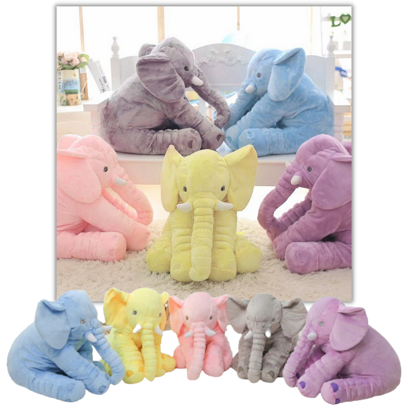 Grande éléphant en peluche