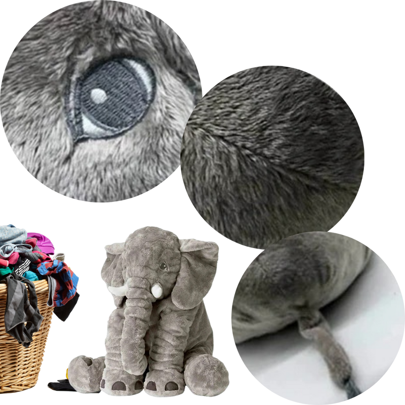 Grande éléphant en peluche