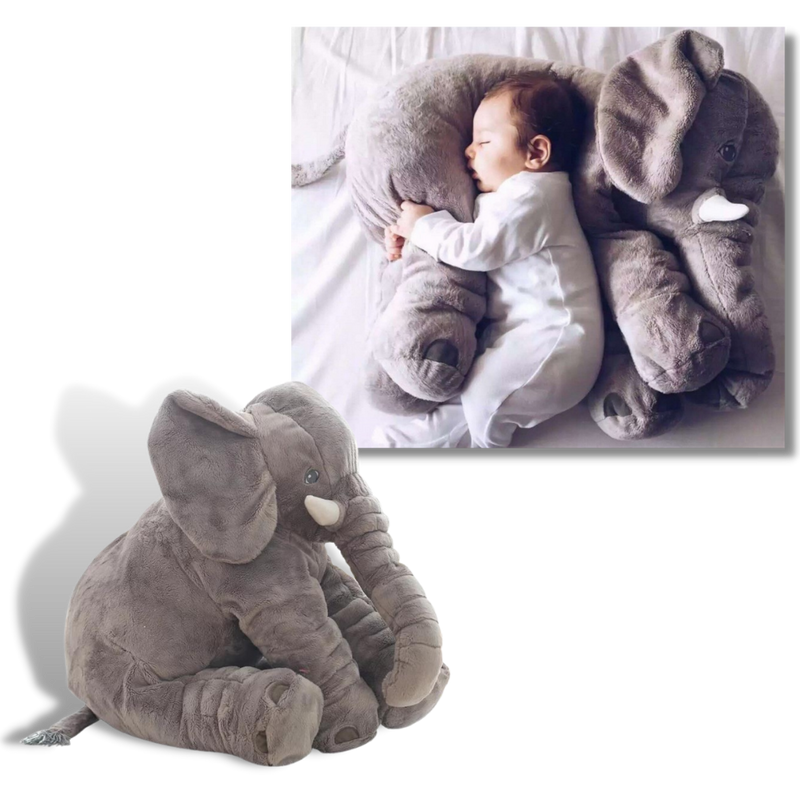 Grande éléphant en peluche