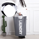 Panier à linge pliable à poignées