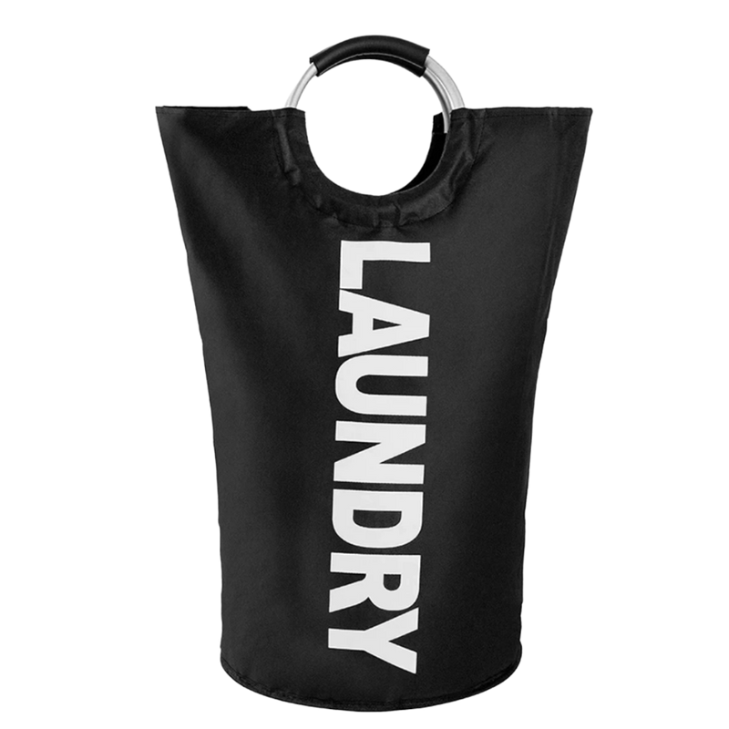 Panier à linge pliable à poignées