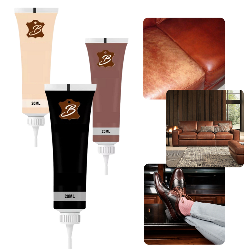 Gel de réparation rapide pour le cuir