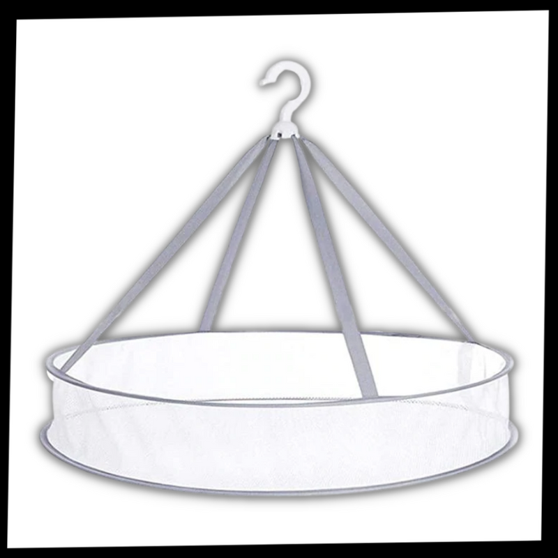 Séchoir en maille suspendu pour vêtements