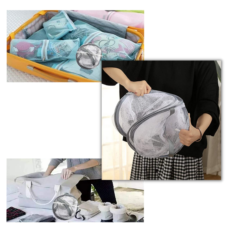 Séchoir en maille suspendu pour vêtements