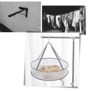 Séchoir en maille suspendu pour vêtements