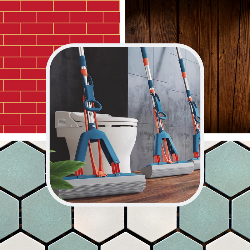 Serpillière à essorage facile