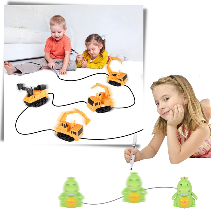 Robot de suivi de ligne inductif