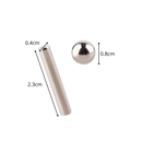 Bâtons et billes de construction magnétiques