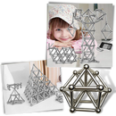 Bâtons et billes de construction magnétiques