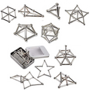 Bâtons et billes de construction magnétiques