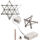 Bâtons et billes de construction magnétiques