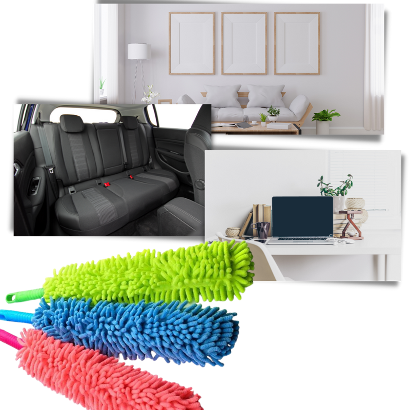 Plumeau flexible en microfibres