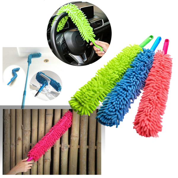 Plumeau flexible en microfibres