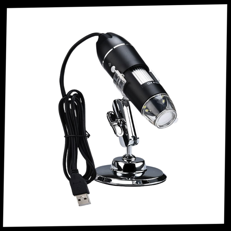 Microscope numérique à USB avec LED