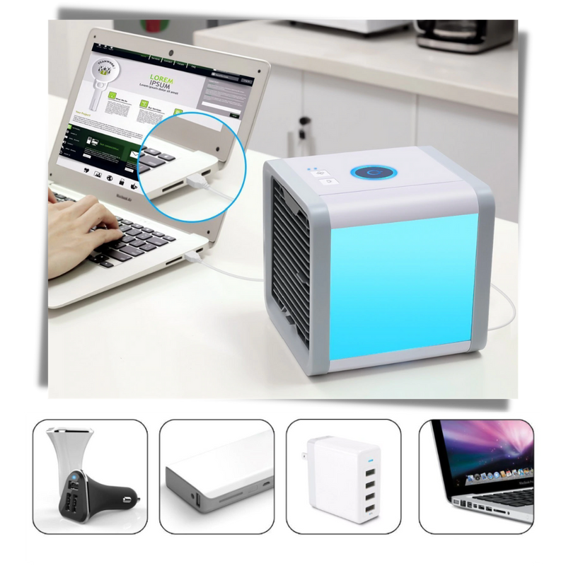 Mini climatiseur USB