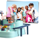 Jouet de piste mécanique pour enfants