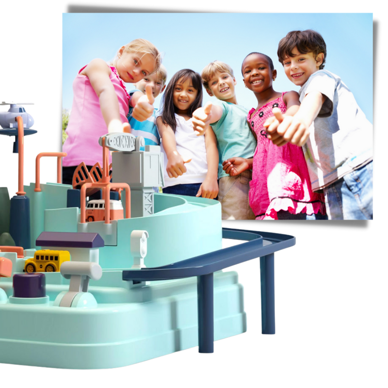 Jouet de piste mécanique pour enfants