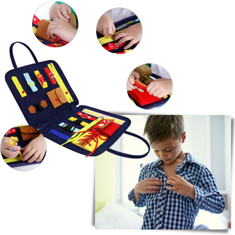 Valise de dextérité Montessori