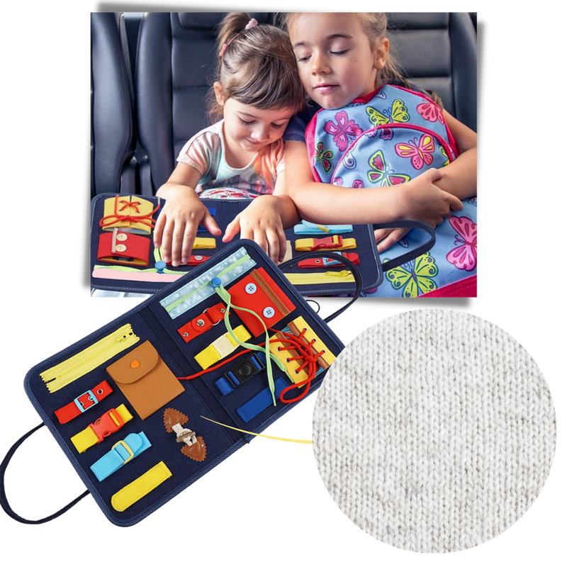 Valise de dextérité Montessori