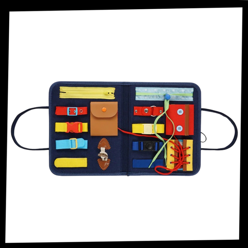 Valise de dextérité Montessori