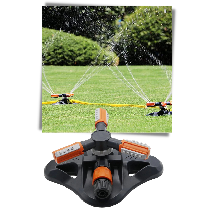 Dispositif d'arrosage réglable à 360