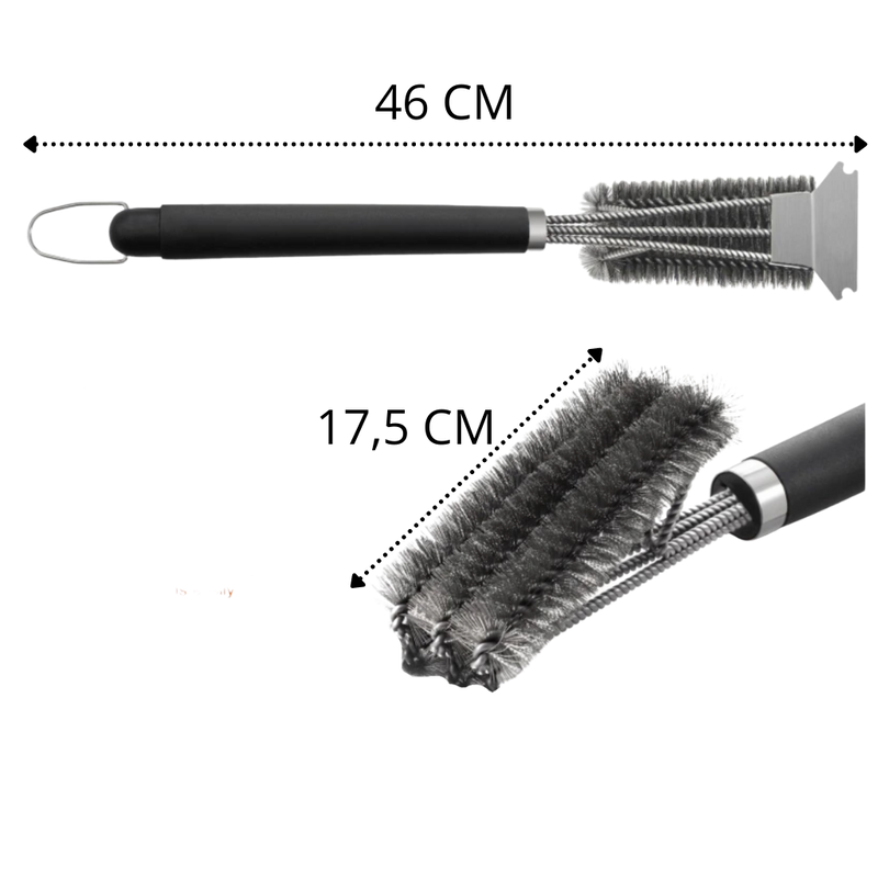 Brosse de nettoyage barbecue