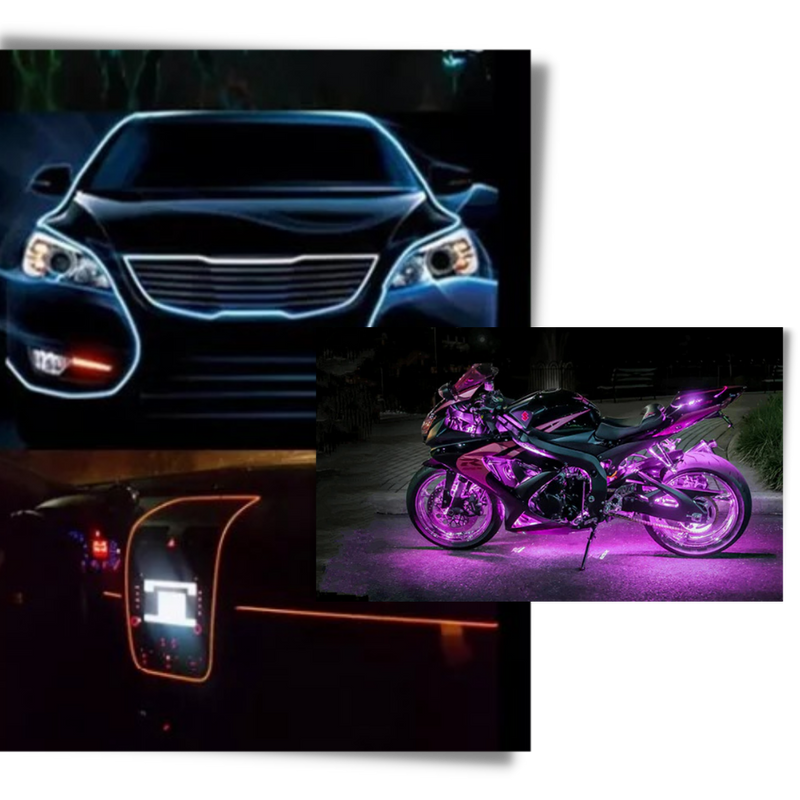 Fil LED néon coloré