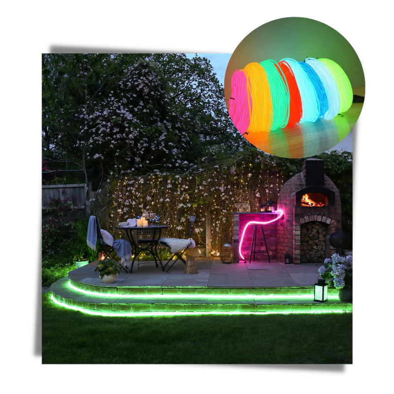 Fil LED néon coloré