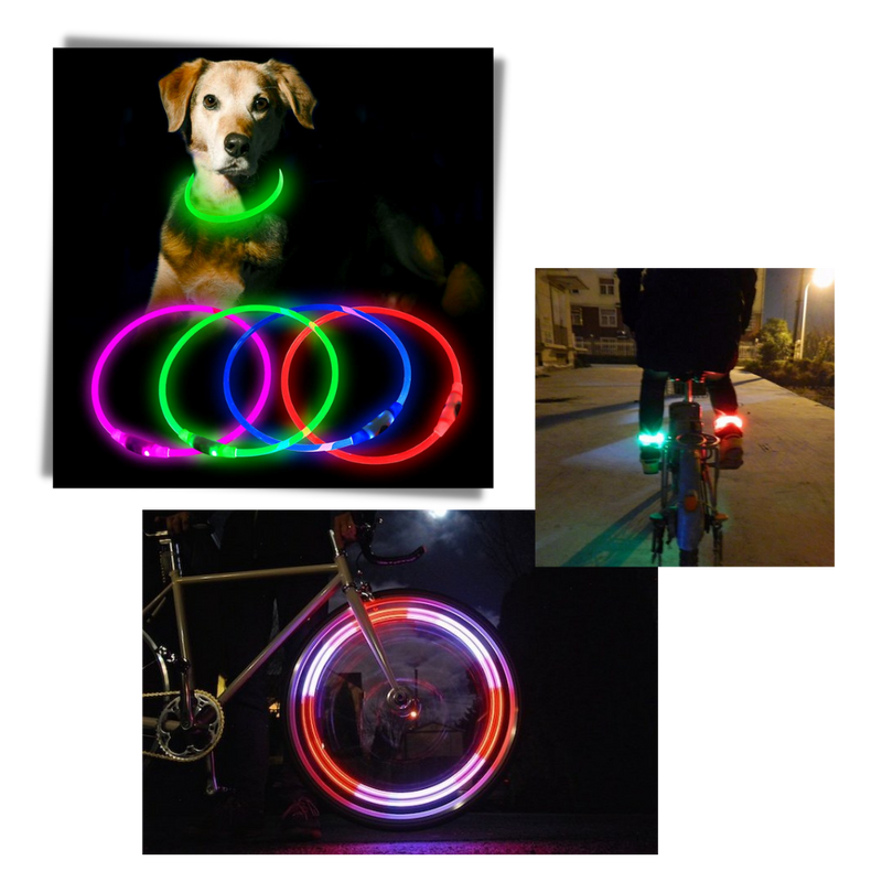 Fil LED néon coloré