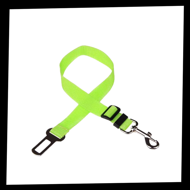 Ceinture de sécurité réglable pour chiens en voiture