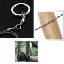 Scie à fil d'acier portative