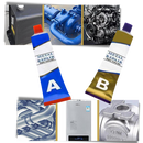 Pâte de réparation pour métaux industriels