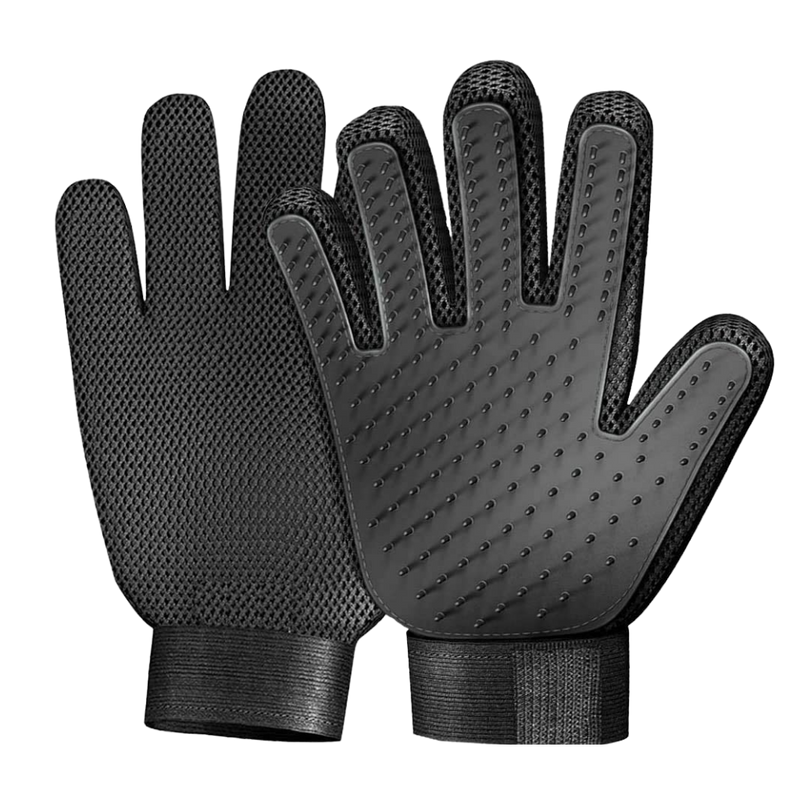 Gants de toilettage pour animaux (paire)