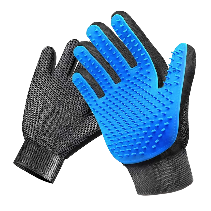 Gants de toilettage pour animaux (paire)
