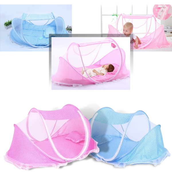 Lit anti-moustique portable pour bébé