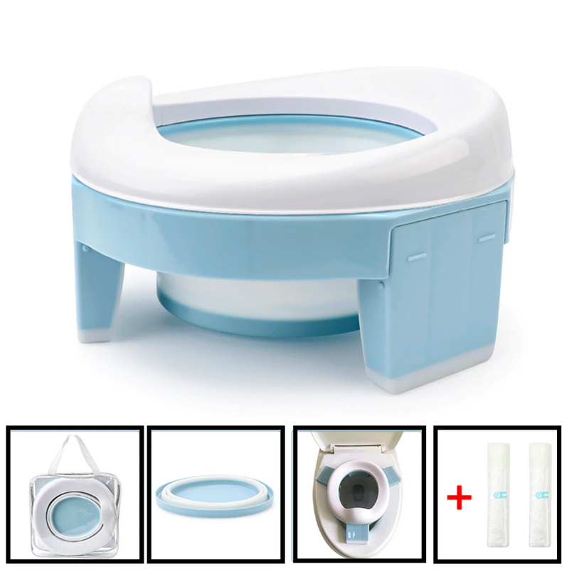 Pot pliable 3 en 1 pour les tout-petits