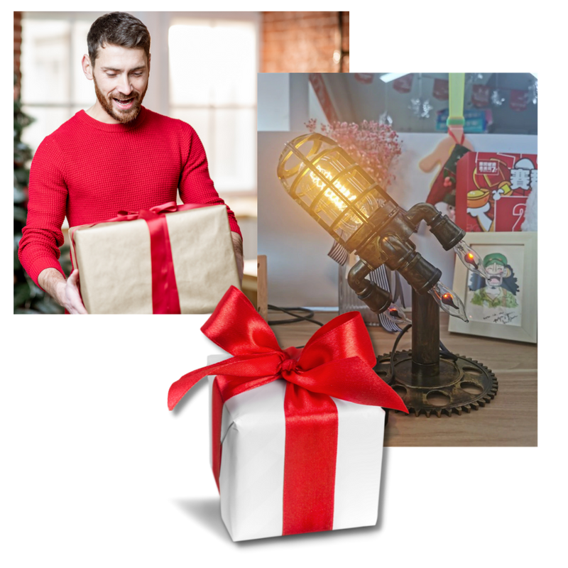 Lampe LED en forme de fusée