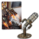 Lampe LED en forme de fusée