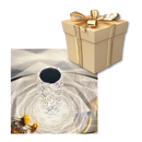 Lampe de luxe en cristal pour table