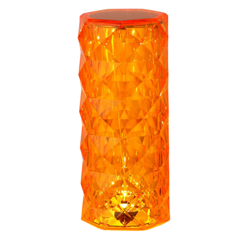 Lampe de luxe en cristal pour table