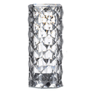 Lampe de luxe en cristal pour table