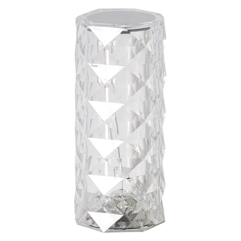 Lampe de luxe en cristal pour table