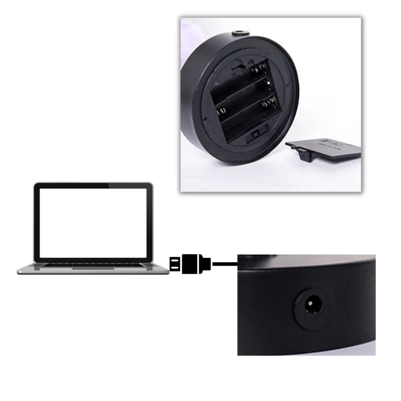 Lampe ravissante en forme de rosier