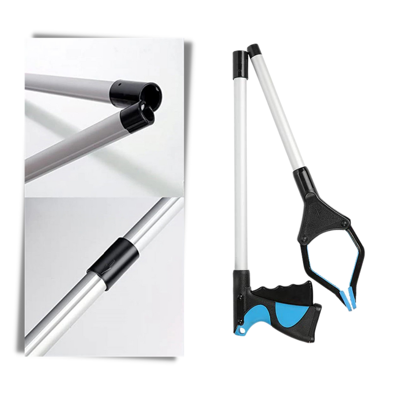 Outil de préhension et de ramassage avec tête rotative