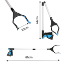 Outil de préhension et de ramassage avec tête rotative