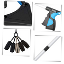 Outil de préhension et de ramassage avec tête rotative