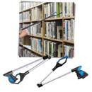 Outil de préhension et de ramassage avec tête rotative