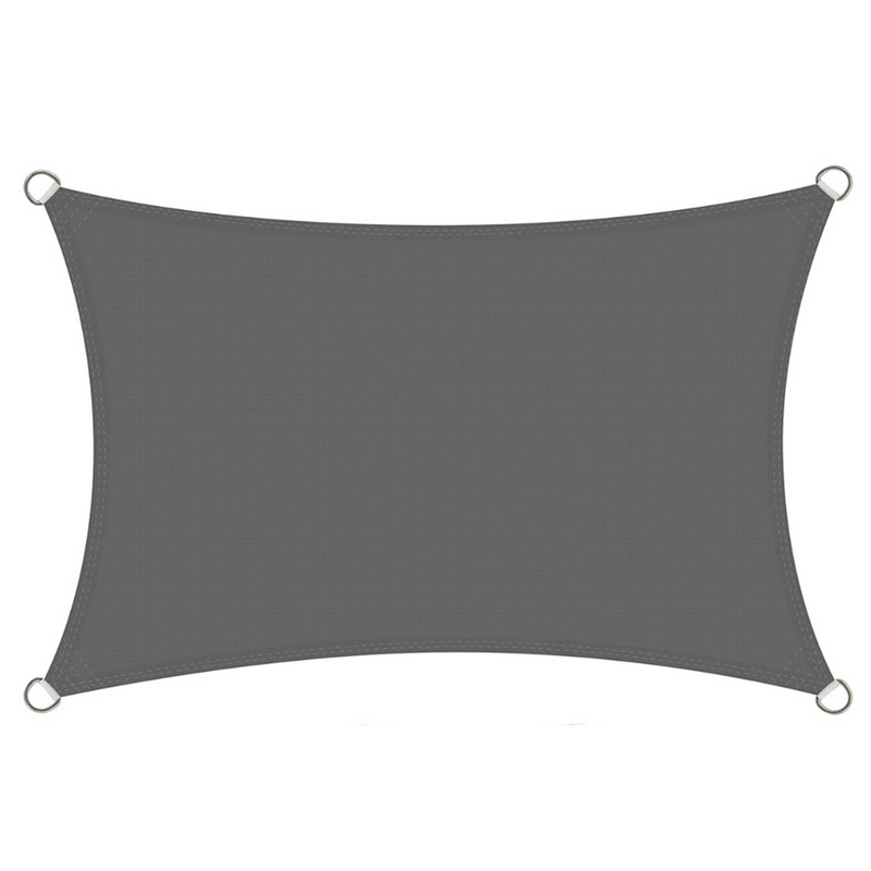 Voile d'ombrage rectangulaire résistant aux intempéries