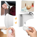 Lot de 4 serrures magnétiques d'armoires pour la sécurité des enfants