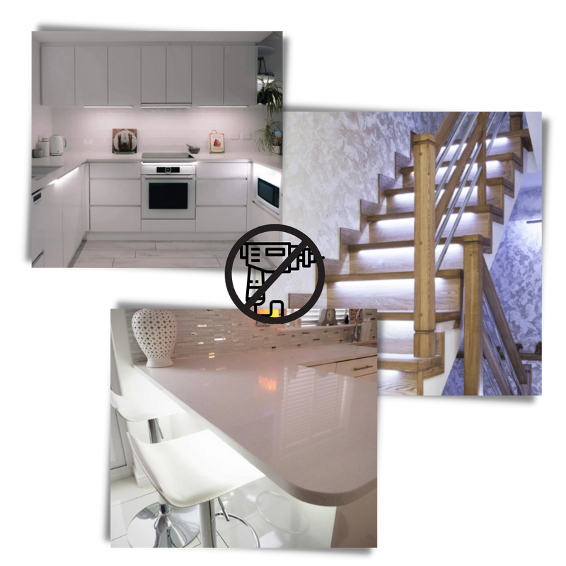 Lumière LED magnétique à détecteur de mouvement